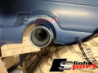 Stainless steel rear silencer left/righ for AUDI A5