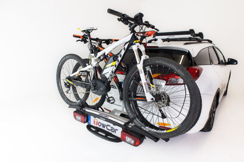 Bike carrier for trailer